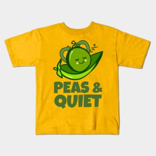 Peas and Quiet Kids T-Shirt